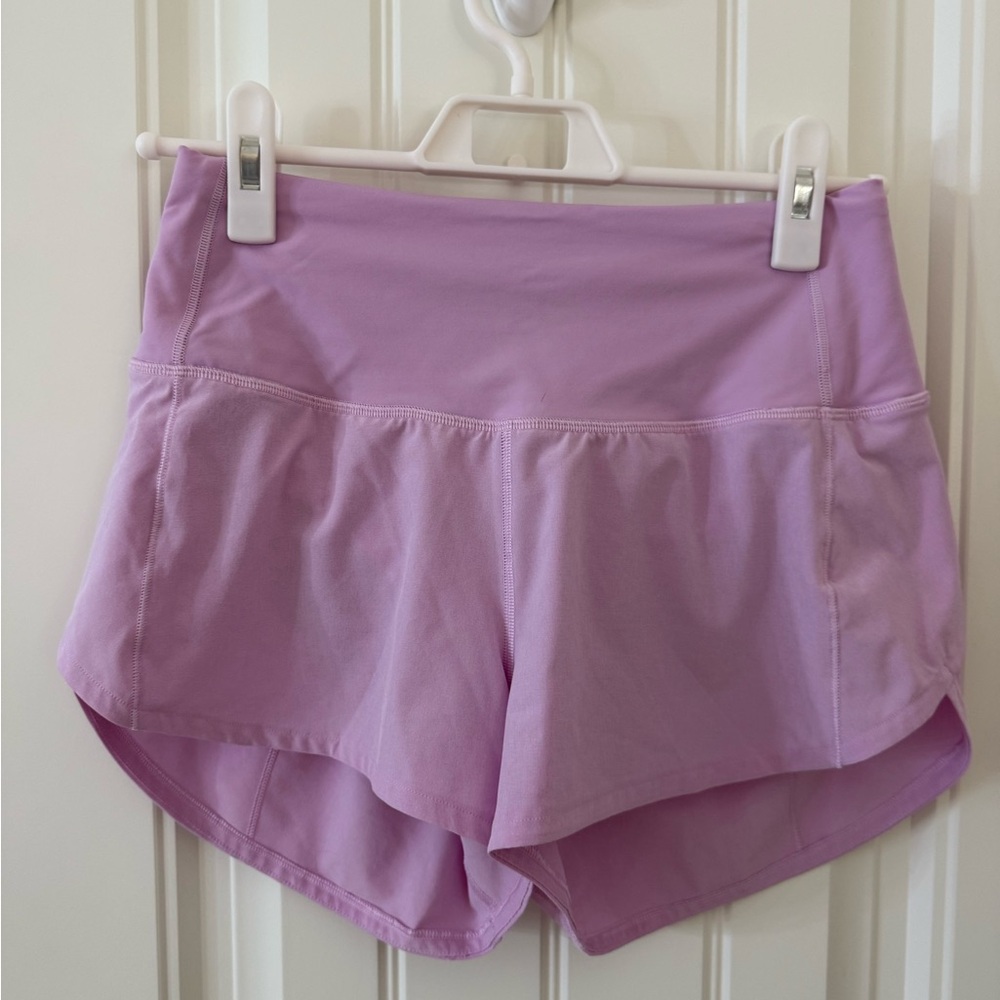 Lululemon Speed Up 2.5 Inseam Shorts (vita pink)
